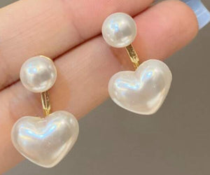 Sweetheart bridal earring