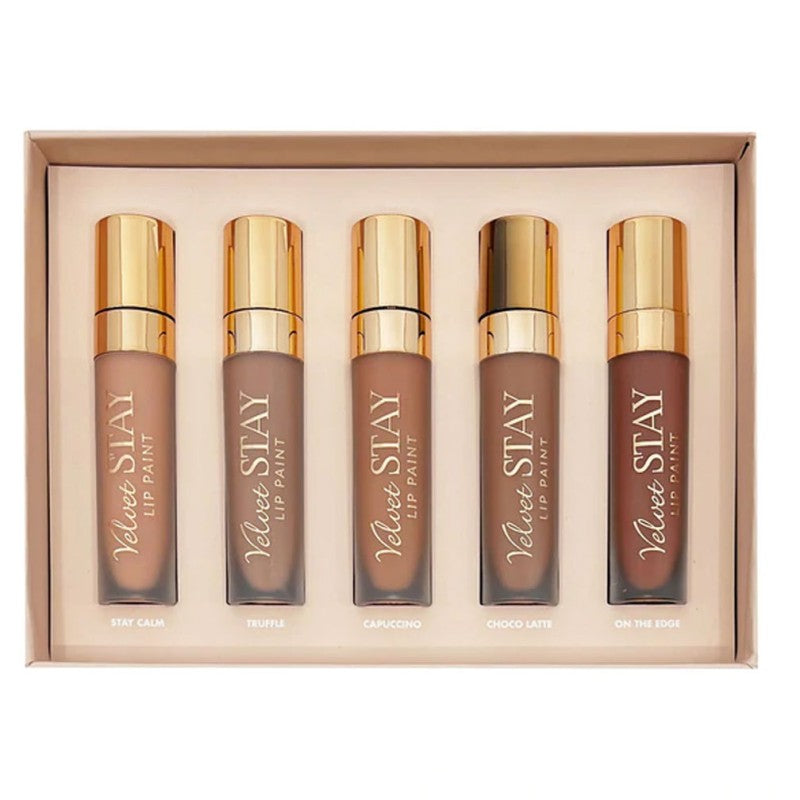 ALL ABOUT THE NUDES VELVET STAY LIP SET